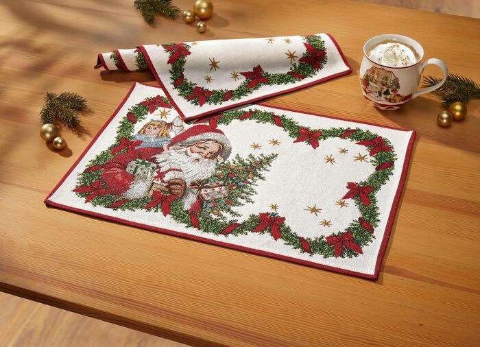 Tapijttafelserie van Villeroy & Boch CREME-ROT