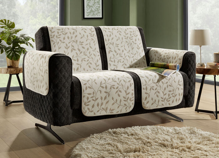 Fauteuil- en armleuningbeschermers met antisliplaag 