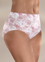 Verpakking met vier slips met bloemetjesdessin 