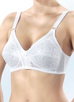 Sassa two-pack bh met bloemenkant aan de voorkant 