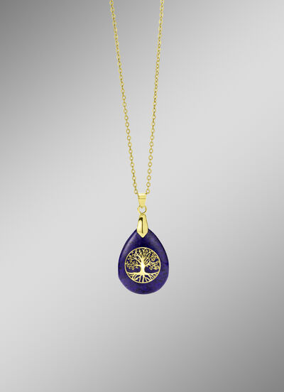 Prachtige hanger met echte lapis lazuli 