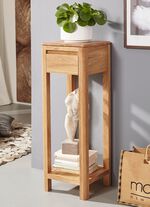 Bijzettafel gemaakt van geolied massief hout 