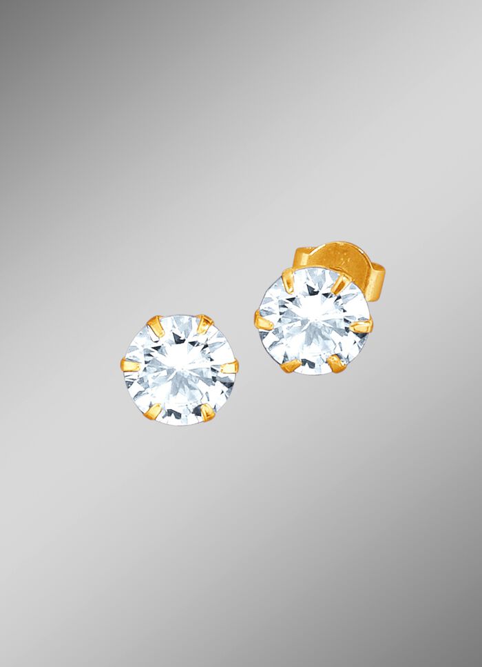 Oorknopjes met zirkonia 