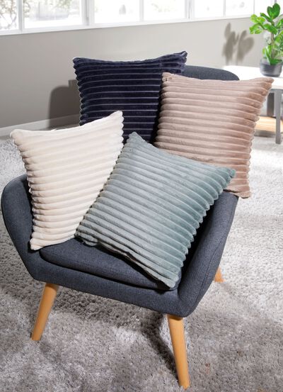 Zachte corduroy kussenhoes 