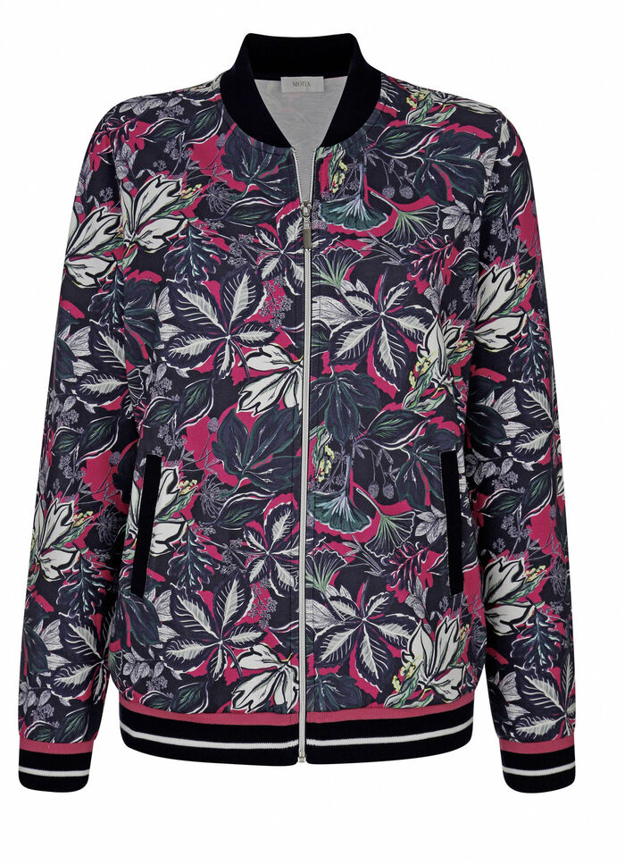 Sweatvest met zijzakken 