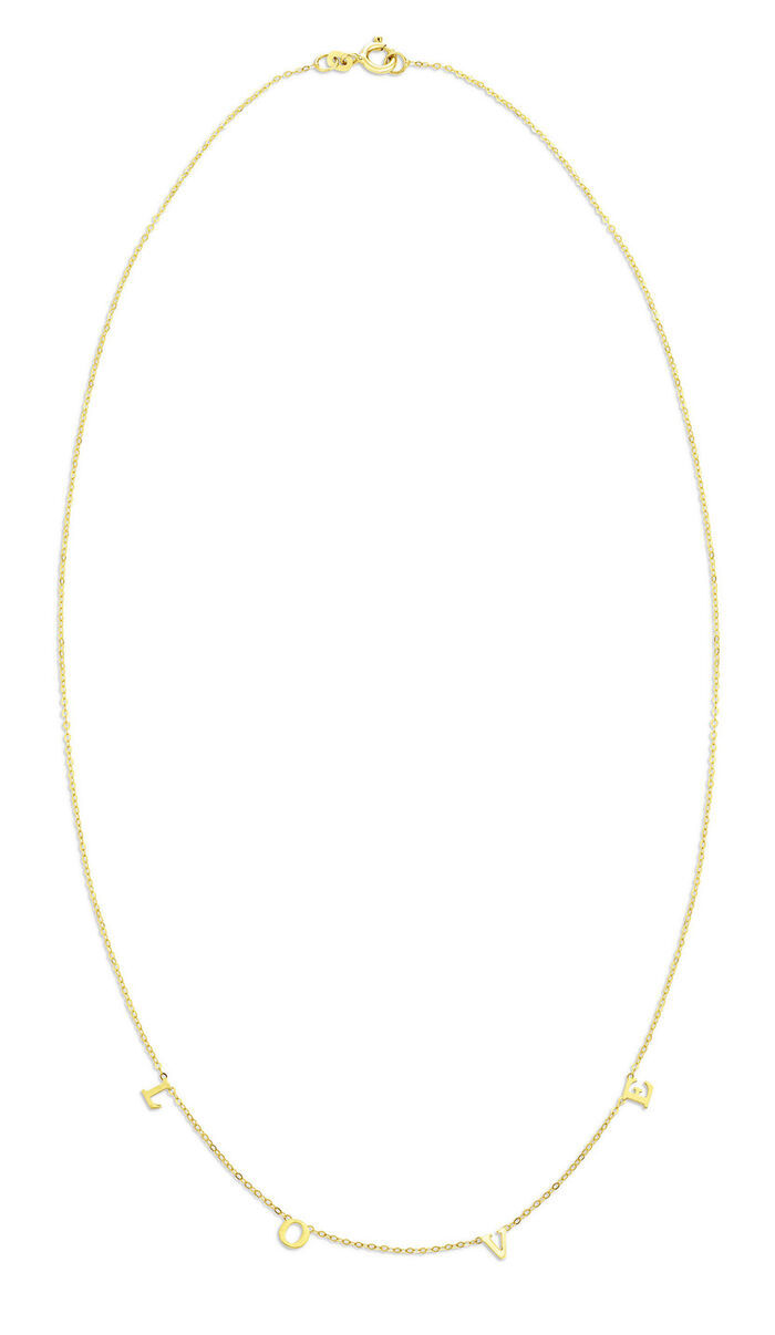 Echt trendy: Liefde ketting 