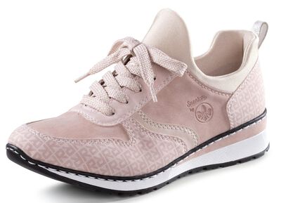 Rieker sneakers met decoratieve vetersluiting 