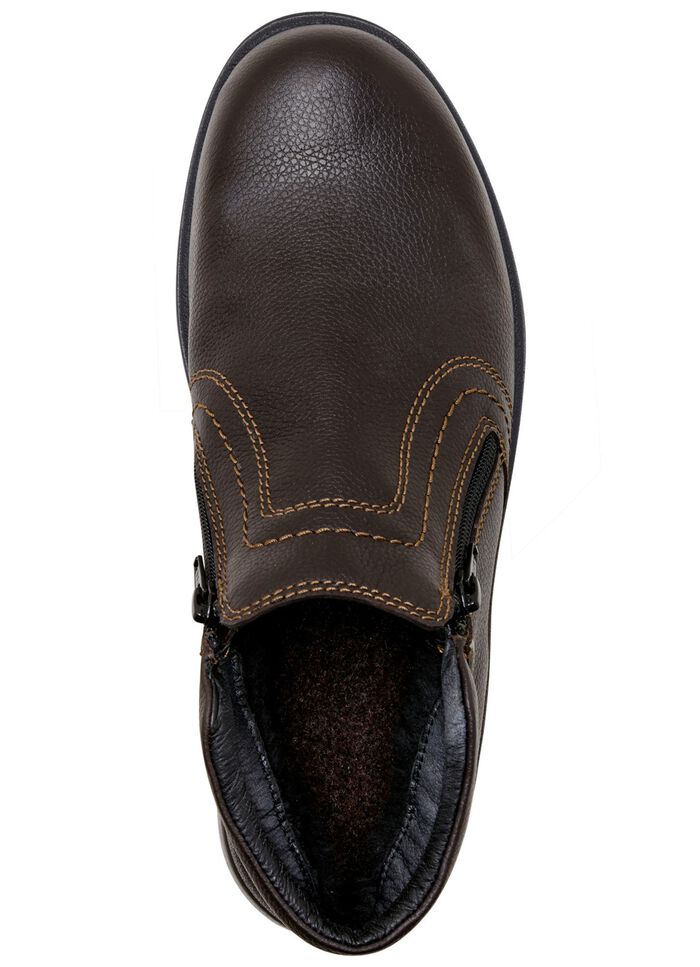 GINO GALANTE, ademende herenlaarzen, winterschoenen, met rits 