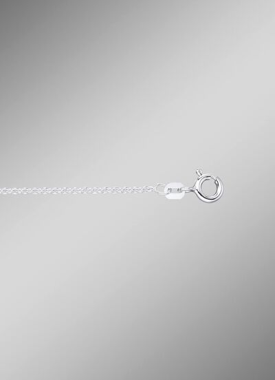 Zilveren ankerketting 