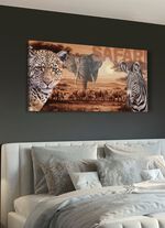 Hoogwaardig canvas schilderij op houten frame 