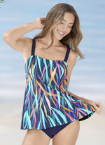 Schwab tankini in uitlopende vorm 