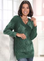 Trui van een structuurmix 