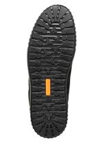 Veterschoen van hoogwaardig rundsu&egrave;deleer ZWART