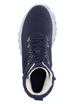 Enkellaarsjes in een trendy look DONKERBLAUW