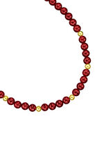 Halsketting met granaat 