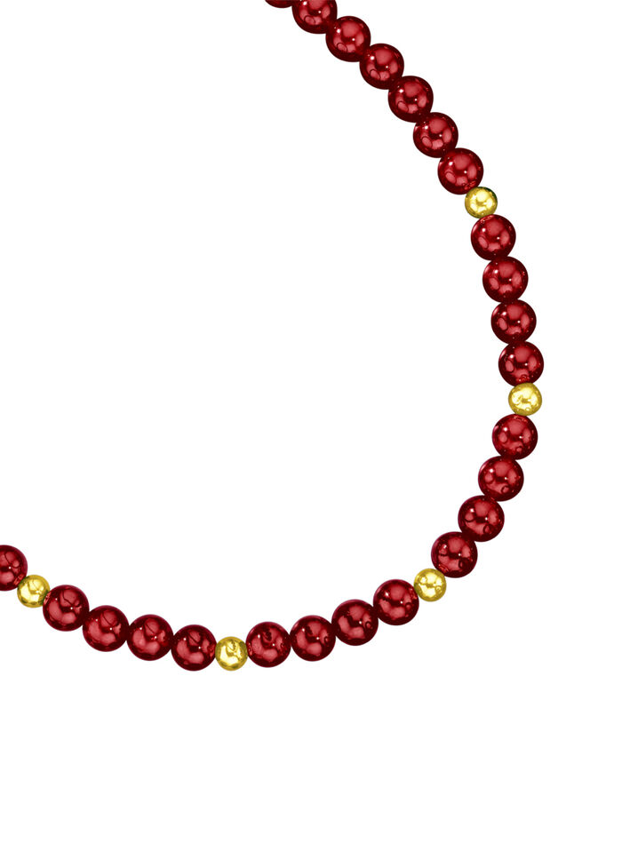 Halsketting met granaat 