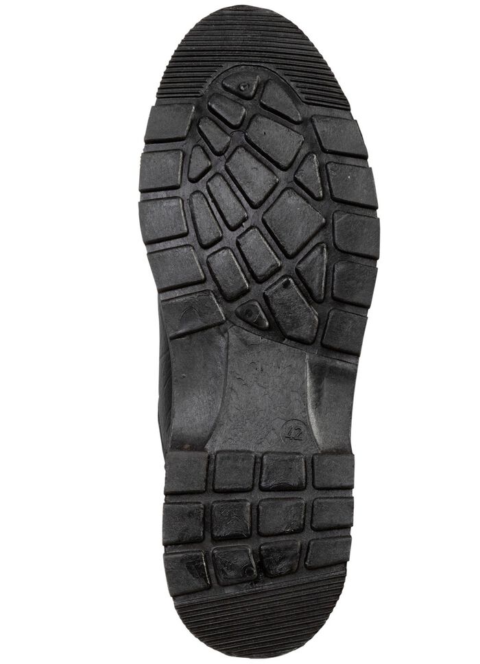 Enkellaarsjes met een gekreukelde structuur 