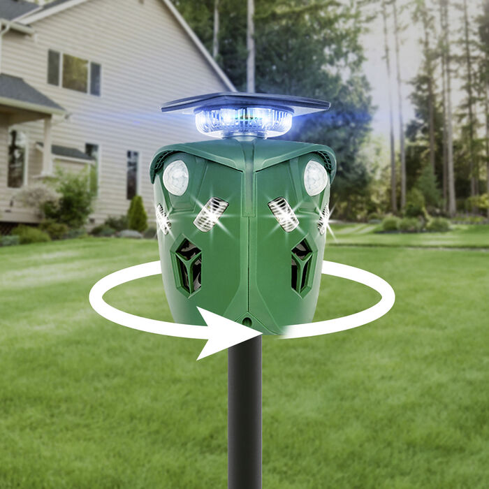 Dierenafschrikmiddel 360&deg; met bewegingsmelder 