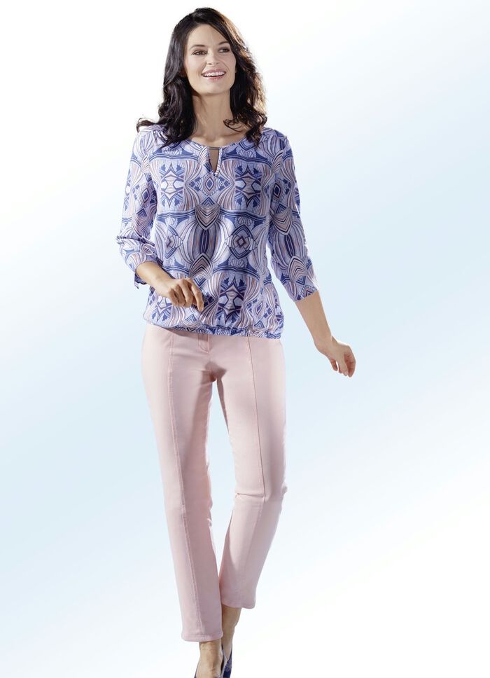 Broek met smalle enkel 