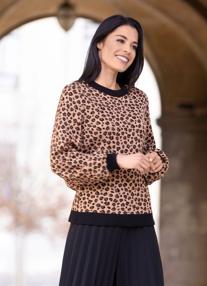 Trui met glittereffect 