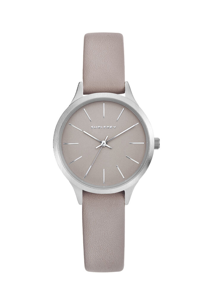 Klassiek quartz dameshorloge