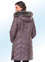 Korte jas met afneembare capuchon 