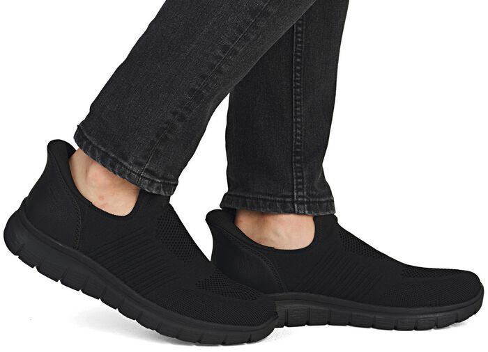 Rieker, lichtgewicht herenpantoffels, met verstevigde hielkap 