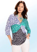 Shirt-tuniek in wikkellook 