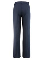 Broek met ritsen op de zijzakken 