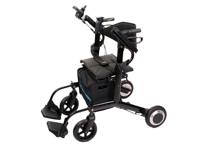 Elektrische rolstoel/rollator 2-in-1 