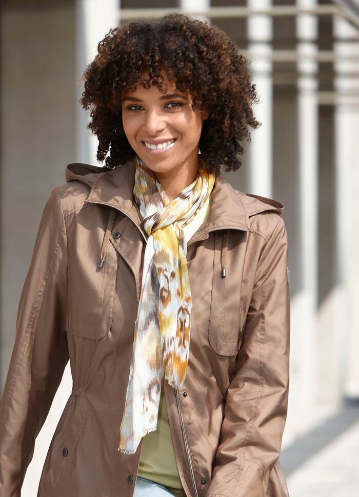 Sjaal met fantasiedessin 