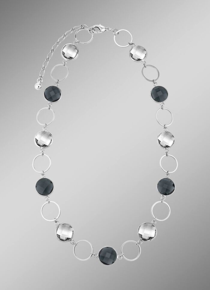 Sieradenset, 3-delig, met kristalstenen 