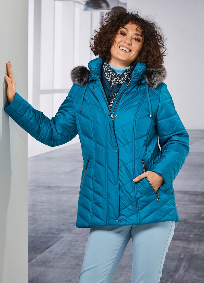 Jas met afneembare capuchon BENZINE