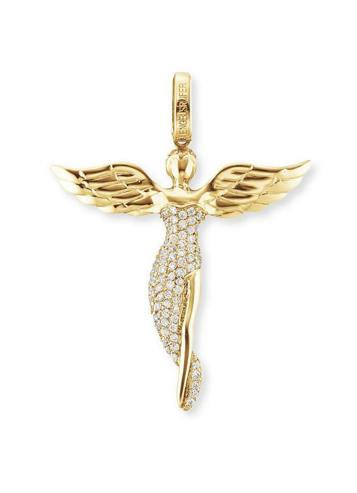 Kettinghanger 'Engel', met zirkonia, van Engelsrufer 