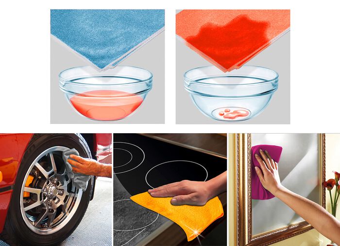 Microvezeldoekjes, 20 stuks 