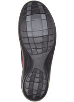 ELENA EDEN nubuck leren pantoffels BORDEAUXROOD
