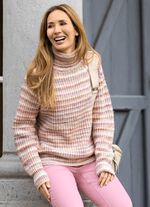 Trui met elegante parelkwastjes 