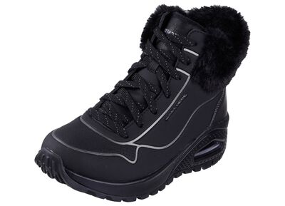 SKECHERS, gevoerde dameslaarzen, winterschoenen, met zachte pluche kraag 