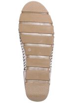 Gemini mocassin veterlaarsje met gekreukelde structuur 