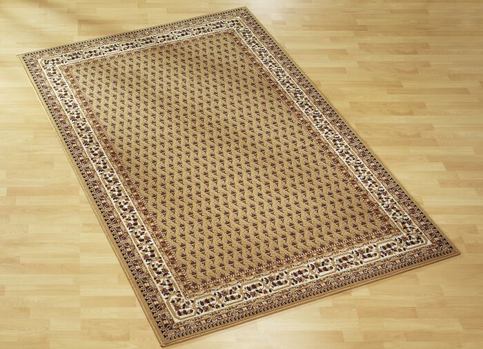 Bruggen/tapijten en bedrokken met Mir-patroon BEIGE