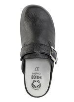 Mubb, klassieke damesklompen, Wete H, met uitneembaar voetbed SCHWARZ