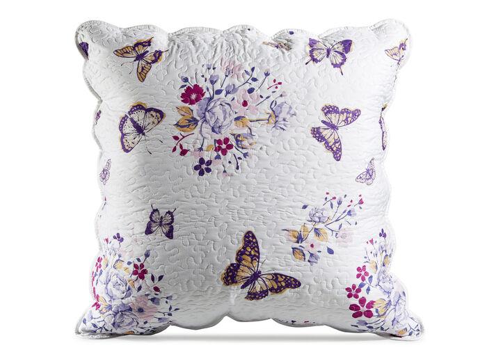 Sprei met een veerachtig design MEERKLEURIG