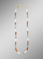 Ketting: Mystieke schoonheid in multi maansteen 