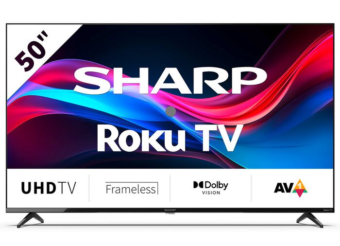Sharp GJ4225E 4K Ultra HD LED Roku TV ZWART