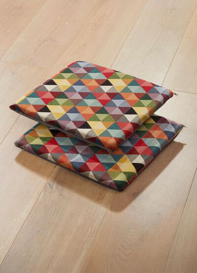 Zitkussens, set van 2, met antisliplaag 