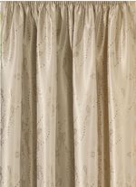 Overgordijn met bladpatroon NATUUR