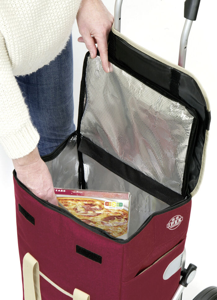 Lichte en stabiele winkelscooter Scala Shopper® Ipek Mi ROOD