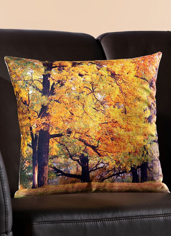 Set van 2 herfstboskussenhoezen 