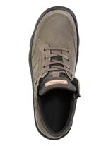 Veterlaars gemaakt van nubuck en su&egrave;de leer KAKI