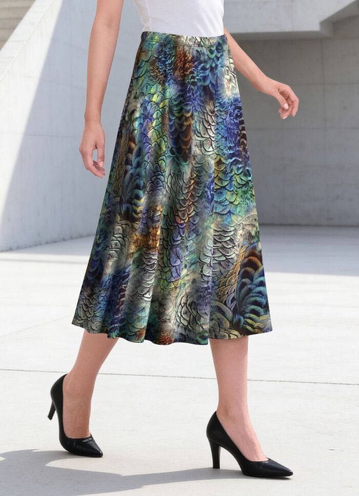 Rok in comfortabele slip-on-stijl 